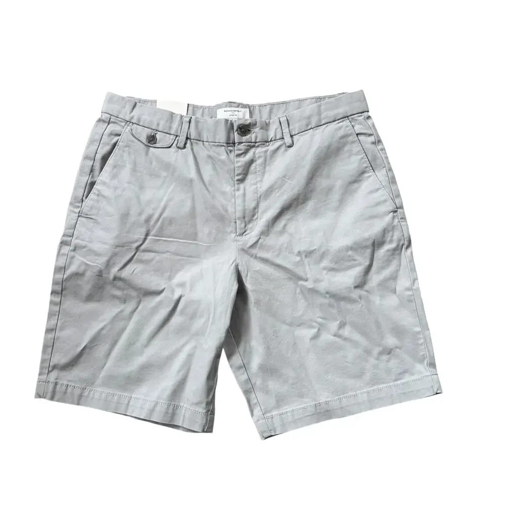 NEW Banana Republic Factory Lived-In 9” Short In the Mist Grey